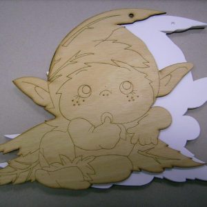 Ξύλινο ευχολόγιο 30 cm (15 φύλλα)