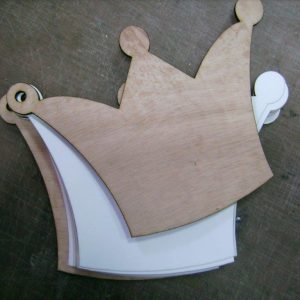 Ξύλινο ευχολόγιο 30 cm (15 φύλλα)