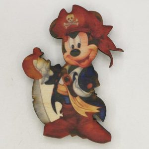 Μίκυ πειρατής εκτύπωση