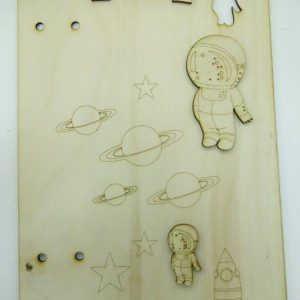 Πλάτη λαμπάδας 30 εκ. ΑΣΤΡΟΝΑΥΤΗΣ