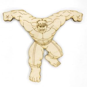 Πλάτη λαμπάδας 30 εκ. HULK