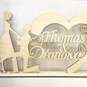 Σταντ ξύλινο 25 εκ. (ονόματα επιλογής σας)