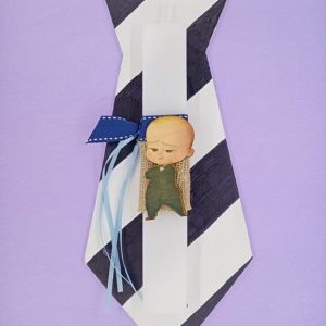 Λαμπάδα αρωματική 23 εκ. με πλάτη (Baby Boss)