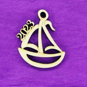 Καραβάκι ξύλινο  6 εκ.