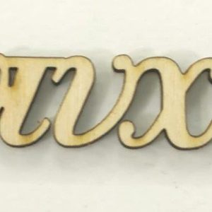 ευτυχία ξύλινο  6 εκ.