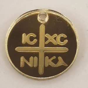 Plexiglass  καθρέφτης χρυσός στρογγυλό  3 εκ.