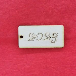 Πλακέτα ξύλινη   5 εκ.