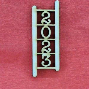 Ξύλινο ευχές σκάλα  6 εκ.