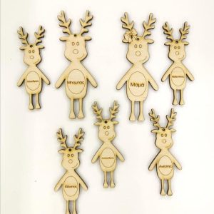 Οικογένεια Τάρανδοι (Μπαμπάς - Μαμά 12 εκ. + 1 Παιδί 10 εκ.)   *Για επιπλέον παιδιά ανάλογη χρέωση.