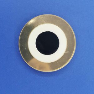 Plexiglass καθρέφτης χρυσό μάτι 6 εκ.