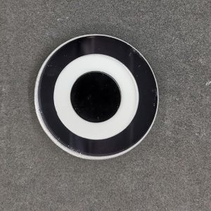 Plexiglass καθρέφτης ασημί μάτι 6 εκ.