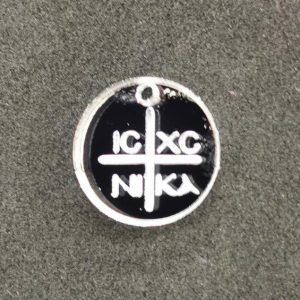 Plexiglass καθρέφτης ασημί Κωνσταντινάτο στρόγγυλο 1,5 εκ.