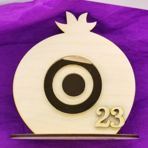 Ξύλινο ρόδι σταντ,  13 εκ.