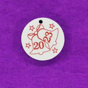 Plexiglass λευκό, στρόγγυλο 2,5 εκ.