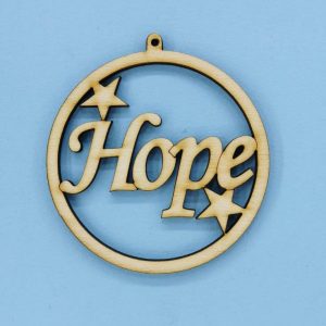 Ξύλινο στρόγγυλο 7 εκ. (Hope)