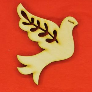 Ξύλινο στολίδι 10 εκ.