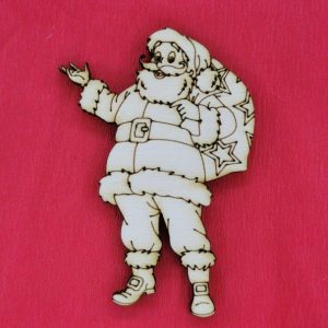 Ξύλινο στολίδι 10 εκ.