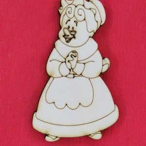 Ξύλινο στολίδι 10 εκ.