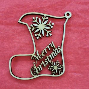 Ξύλινο στολίδι 8 εκ.