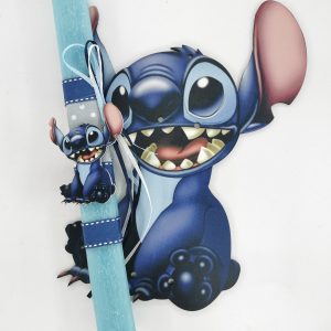 Λαμπάδα 30εκ. Στιτς με πλάτη