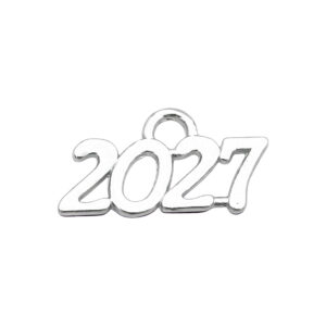 μεταλλικο γουρι 2027 ασημι charm κρεμαστο CR24004