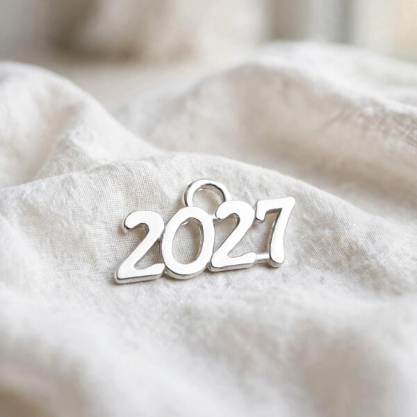 charm 2027 ασημι για κατασκευη γουριου