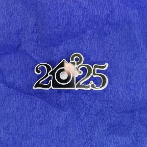 2025 με σπιτάκι 3,50εκ Ασημί καθρέφτης 5τεμ.